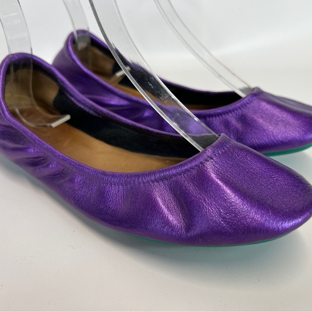 Custom Sparkle Tieks Ballet Flats Size 5 (Youth 3)